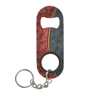 Vintage ornament red and black