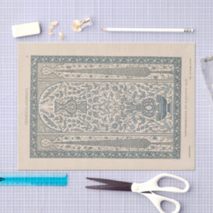 Vintage Ornamental Designs Heinrich Dolmetsch Tissue Paper