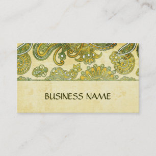 Vintage Ornamental Floral Business Cards 6