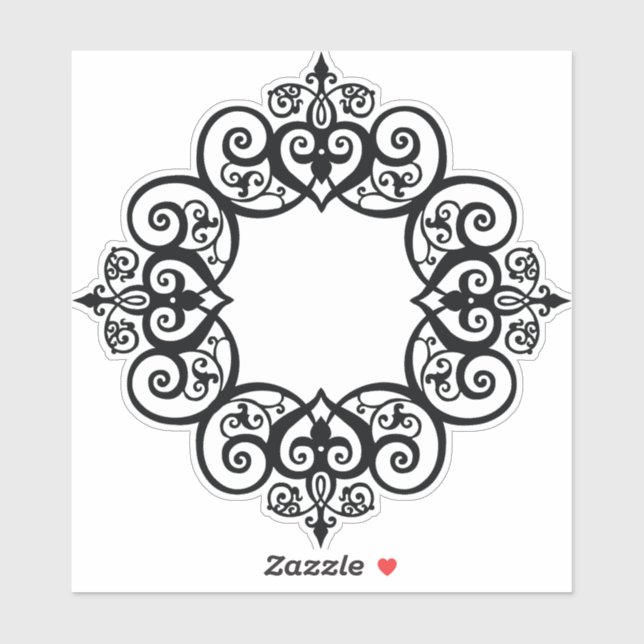 Vintage Ornamental Frame (Sheet)