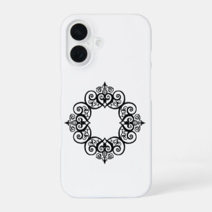 Vintage Ornamental Frame iPhone 16 Case