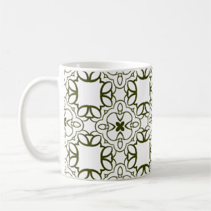 Vintage ornamental seamless pattern. abstract, ara coffee mug