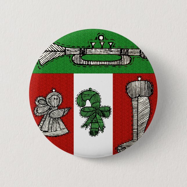 Vintage Ornaments 6 Cm Round Badge (Front)