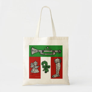 Vintage Ornaments Tote Bag