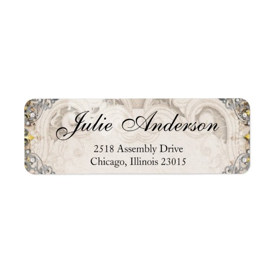 Vintage Ornate Fairytale Storybook Address Labels