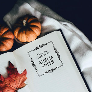 Vintage Ornate Frame From The Library Of Rubber Stamp