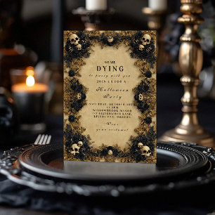 Vintage Ornate Gothic Haunted Soirée Invitation