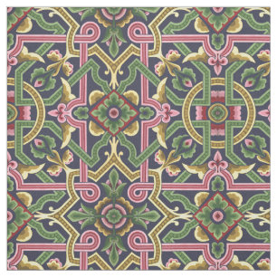Vintage Ornate Victorian Era Aesthetic Pattern Fabric