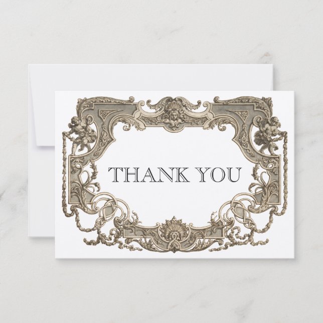 Vintage Ornate Victorian Era Template (Front)