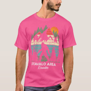 Vintage Otavalo Area Hiking Trail Retro 80'S T-Shirt