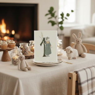 Vintage Ottilia Adelborg Floral Number - 1 Postcard