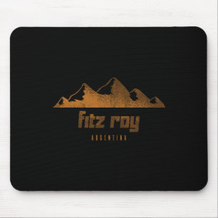 Vintage Outdoors Mountains Apparel And Gifts Uni-a Mouse Mat
