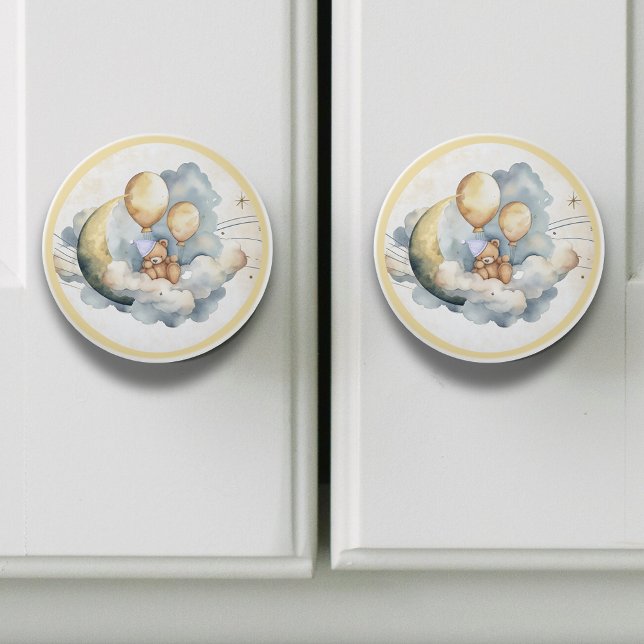 Vintage Over the Moon Ceramic Knob (Creator Uploaded)