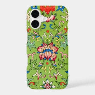 Vintage Owen Jones Chinese Ornament Green Floral