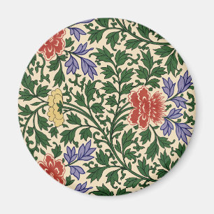 Vintage Owen Jones Chinoiserie Peony Pattern Magnet