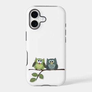 Vintage Owl Themed Phone Case