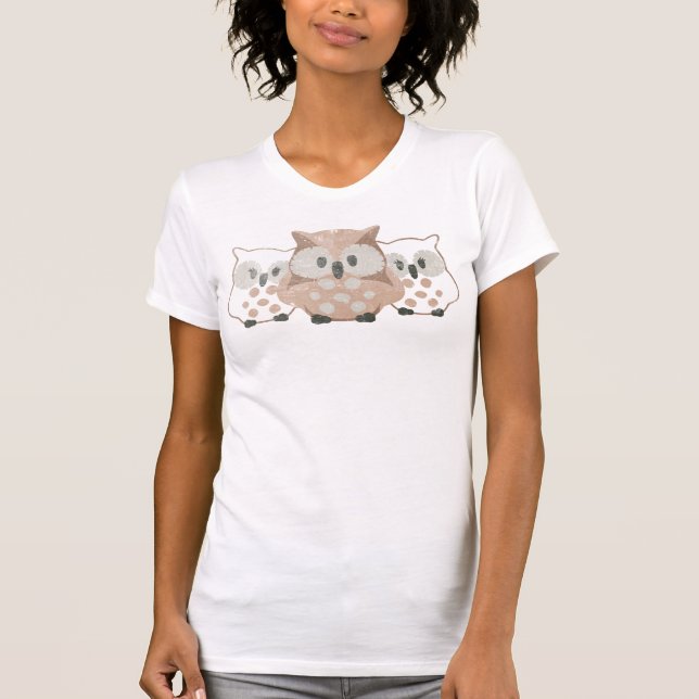 Vintage Owls T-Shirt (Front)