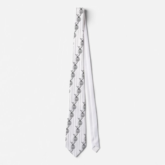 Vintage Oyster Animal Print Tie (Front)