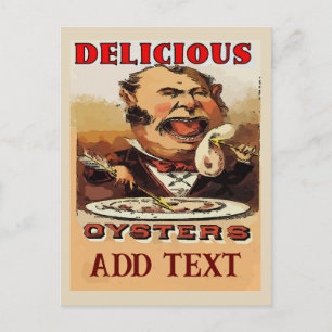 Vintage Oyster Festival, New Orleans, LA Postcard