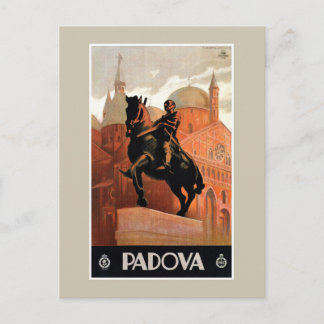 Vintage Padua Padova Italian travel Postcard