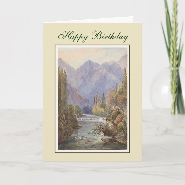 Vintage painting card (Front)