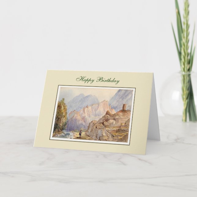 Vintage painting card (Front)