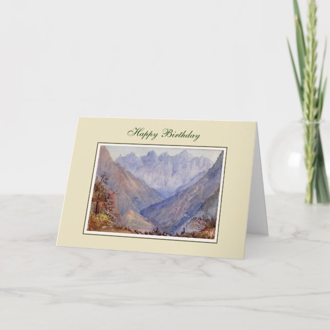 Vintage painting card (Front)