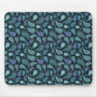 Vintage Paisley Blue Teal Floral