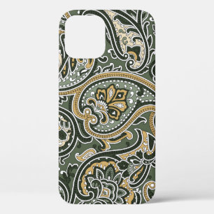 vintage Paisley oriental ethnic Pattern Seamless p iPhone 12 Case