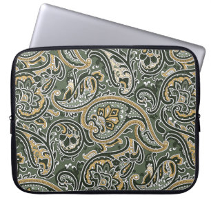 vintage Paisley oriental ethnic Pattern Seamless p Laptop Sleeve