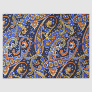 Vintage Paisley Pattern, Persian Floral Design Tissue Paper