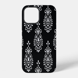 Vintage paisley, seamless elegant pattern. iPhone 12 case