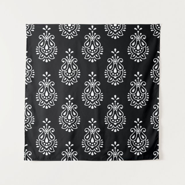 Vintage paisley, seamless elegant pattern. tapestry (Front)