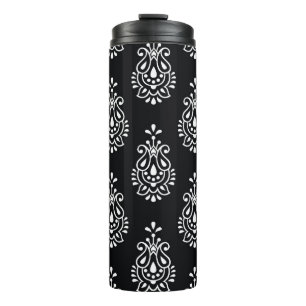 Vintage paisley, seamless elegant pattern. thermal tumbler