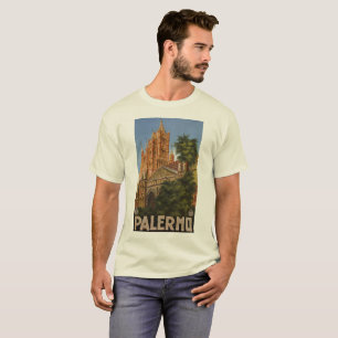 vintage Palermo Sicily Italian travel ad T-Shirt