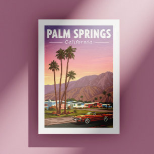 Vintage Palm Springs California Postcard