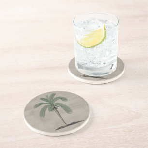 Vintage Palm Tree Coaster