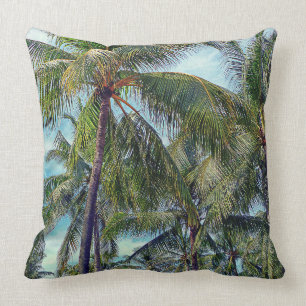Vintage Palm Trees Cushion