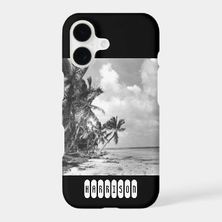 Vintage Palm Trees Personalised