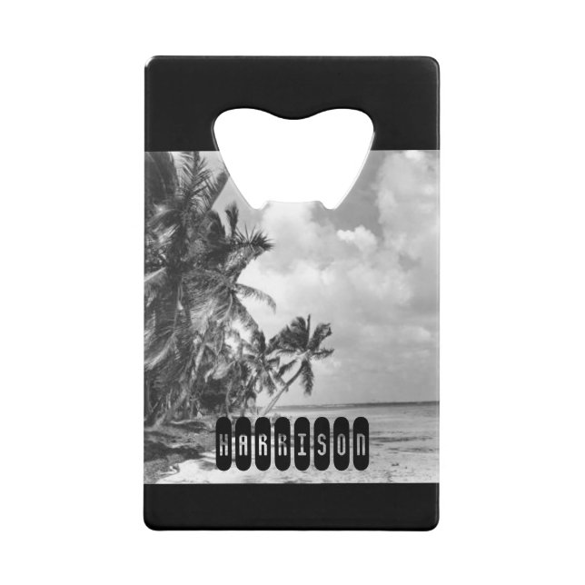 Vintage Palm Trees Personalised (Front)