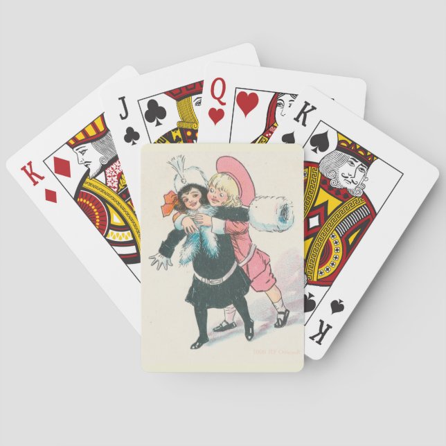 Vintage Pals Playing Cards (Back)