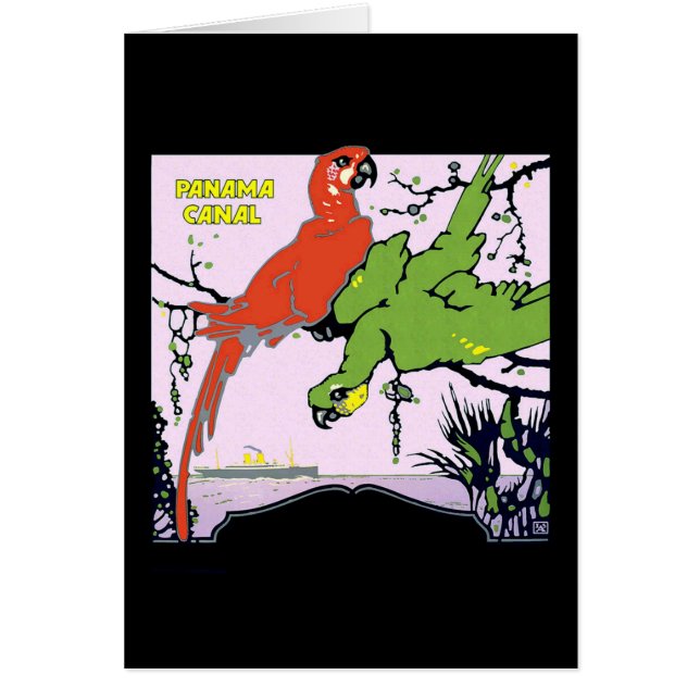 Vintage Panama Canal Travel (Front)