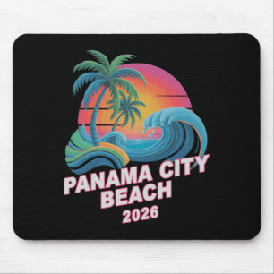 Vintage panama city beach 2026 vacay travel mouse mat