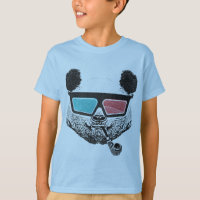 Vintage panda 3-D glasses