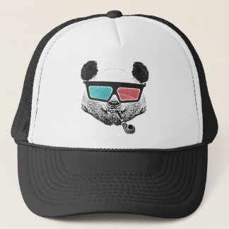 Vintage panda 3-D glasses Trucker Hat