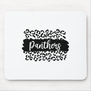 Vintage Panthers School Spirit Name Team Back To S Mouse Mat