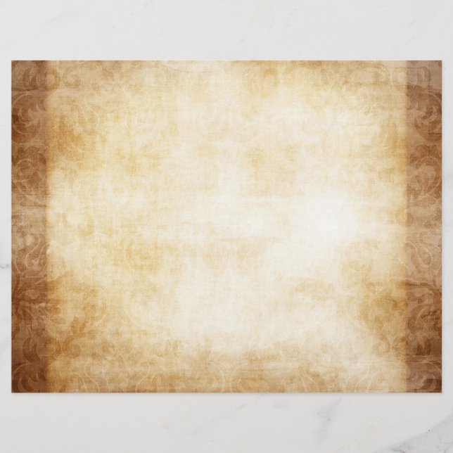 Vintage Paper Background Flyer (Front)