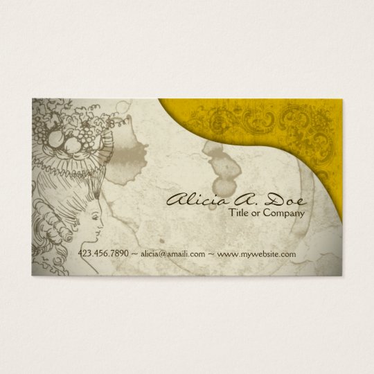 Vintage Paper Business Card