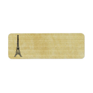 Vintage Paper French Chic Steampunk Eiffel Tower