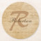 Vintage Paper Monogram Paper Coasters